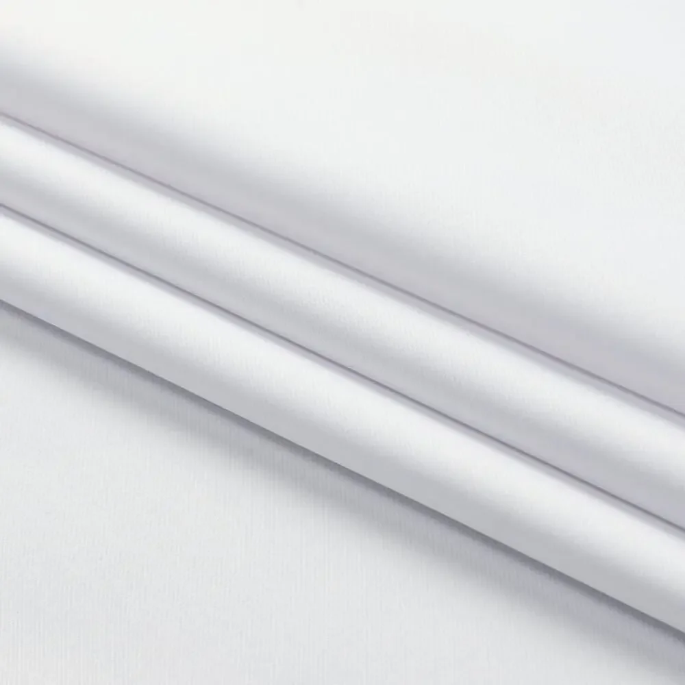 Pure White Curtains 80x54 In 2 Panels Set Light Blocking
